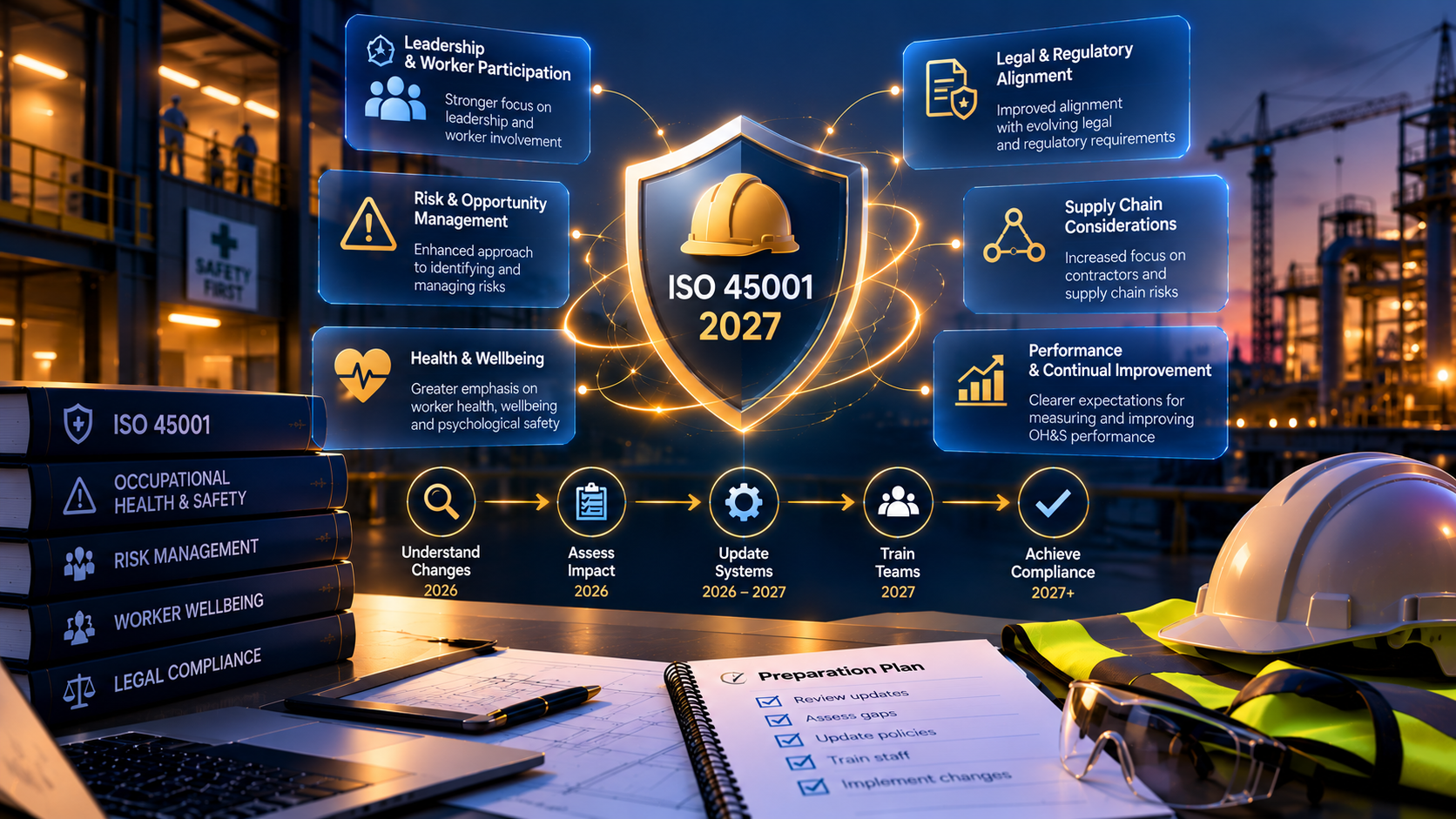 ISO 45001:2027 Safety Roadmap: occupational health and safety management